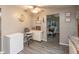 Bright kitchen features a breakfast nook and great views, offering a functional space for meal preparation at 3514 Summerfield Dr, Indianapolis, IN 46214