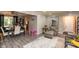 Open-concept layout showcases a smooth transition from the living area to the dining space for easy entertaining at 3514 Summerfield Dr, Indianapolis, IN 46214