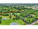 Aerial view of property lines surrounded by mature trees, and lush lawns at 4495 W Stones Crossing Rd, Greenwood, IN 46143