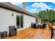 Cozy deck with outdoor seating and sliding glass doors for easy indoor/outdoor flow at 4495 W Stones Crossing Rd, Greenwood, IN 46143