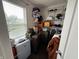 Walk in closet with wire shelving used for storage at 5502 Floating Leaf Dr, Indianapolis, IN 46237
