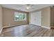 Bedroom features closet and laminate flooring at 6610 Royal Oakland Dr, Indianapolis, IN 46236