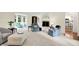 Bright living room with a fireplace, open layout, and seamless transition to outdoor spaces, ideal for entertaining at 8641 Cholla Rd, Indianapolis, IN 46240