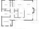 Second story floor plan features bedrooms, bathrooms, Gathering room, laundry, kitchen, and living room at 10444 N State Road 9, Fountaintown, IN 46130