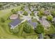 Spacious neighborhood featuring beautiful homes, mature trees, and a peaceful cul-de-sac street at 10510 Inverness Ct, Fishers, IN 46037