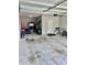 Spacious garage with ample storage space, featuring a clean concrete floor at 1349 Sunset Blvd, Avon, IN 46123