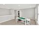 Spacious bonus room featuring recessed lighting, and a view of the laundry area at 16598 Dominion Dr, Fortville, IN 46040