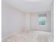 A bright carpeted bedroom has a window with curtains at 19061 Fairfield Blvd, Noblesville, IN 46060