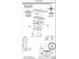 The plot plan shows lot dimensions, building setbacks, and utility easements for the property at 1961 Black Oak Dr, Shelbyville, IN 46176
