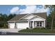 Charming single-story home with a three-car garage, landscaped lawn, and inviting entrance at 2339 Pine Valley Dr, Plainfield, IN 46168