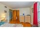 A bedroom view featuring hardwood floors and two dressers offering storage space at 2445 S Bolton Ave, Indianapolis, IN 46203