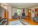 Inviting living room with hardwood floors and two recliner chairs at 2445 S Bolton Ave, Indianapolis, IN 46203