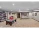 Spacious basement perfect for recreation, featuring ample lighting and neutral carpeting at 246 Westchester Blvd, Noblesville, IN 46062