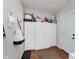 Organized mud room with ample storage, a practical layout, and a convenient entrance at 246 Westchester Blvd, Noblesville, IN 46062