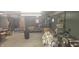 The basement has concrete floors and painted walls at 3107 N 100 W, Shelbyville, IN 46176
