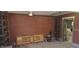 The garage provides ample space for storage and hobbies at 3107 N 100 W, Shelbyville, IN 46176