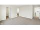 Spacious bedroom with two closets and neutral carpet at 3927 Wren Dr, Brownsburg, IN 46112
