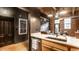 Bright living space with a view of the kitchen area at 55 S Harding St # 308, Indianapolis, IN 46222