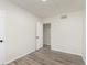 A simple bedroom with neutral walls and modern flooring at 625 E 106Th St, Carmel, IN 46280