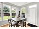 Cozy breakfast nook with view of the outdoors at 7312 Drum Castle Ct, Indianapolis, IN 46259