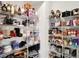 This pantry features lots of shelving to store ingredients, beverages, appliances, and cookware at 7312 Drum Castle Ct, Indianapolis, IN 46259