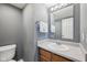 Bathroom with a sink, toilet, and a neutral color scheme at 764 Port Dr, Avon, IN 46123