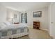 Cozy bedroom with a comfortable bed, window, and bedside table, ideal for relaxation at 764 Port Dr, Avon, IN 46123