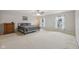 Spacious main bedroom with a ceiling fan and natural light from two windows at 764 Port Dr, Avon, IN 46123