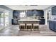 Well-appointed kitchen with stainless steel appliances, lots of cabinet space and central island at 9001 Harrison Run Ct, Indianapolis, IN 46256