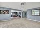 Bright and airy living room leading into a modern kitchen, perfect for entertaining and Gathering gatherings at 9001 Harrison Run Ct, Indianapolis, IN 46256