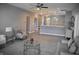Spacious living room with hardwood floors, neutral paint, and ample seating at 9106 Hedley E Way, Avon, IN 46123