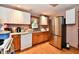 Spacious kitchen with stainless steel appliances and ample counter space at 1106 W 4Th St, Anderson, IN 46016