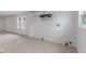 Clean, bright kitchen nook with hookups for a stove and appliances at 1606 Asbury St, Indianapolis, IN 46203