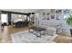 Open concept living space connecting the kitchen and living room, ideal for Gathering gatherings and everyday living at 17359 Wilkes Way, Westfield, IN 46074