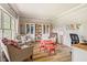 Bright playroom with hardwood floors, built-in shelving, and a cozy seating area at 18278 Benton Oak Dr, Noblesville, IN 46062