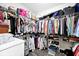 Spacious walk-in closet with organized shelving and ample storage for clothing, shoes, and accessories at 217 N Liberty Blvd, Mooresville, IN 46158