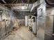 A basement with concrete floor and utilities at 2528 S Pennsylvania St, Indianapolis, IN 46225