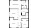 House floor plan showing multiple bedrooms, bathrooms, and walk-in closets at 2721 W 34Th St, Anderson, IN 46011