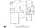 A detailed floorplan of the house with a garage, bedrooms, and bathrooms at 2953 Foxborough Dr, Greenwood, IN 46143