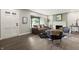 Cozy living room with fireplace, comfortable seating, and stylish accents at 3526 Westfield Dr, Anderson, IN 46011