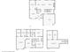 First floorplan features a kitchen, dining room, living room, garage and bathroom at 3638 Fieldstone Ln, Plainfield, IN 46168