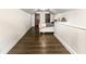 Attic bedroom featuring a dormer window, wood floors, and two closets at 4435 E 38Th St, Indianapolis, IN 46218