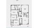 Second floor featuring primary suite, three bedrooms, two baths, a loft and laundry room at 444 Weaver Ln, Pittsboro, IN 46167
