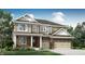Charming two-story home featuring brick accents, light beige siding, and a welcoming covered porch at 5267 Summerton St, McCordsville, IN 46055
