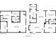 Detailed floor plan showcasing the layout of the lower and main floors, including the kitchen, bedrooms, and living areas at 5616 Winthrop Ave, Indianapolis, IN 46220