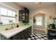 Functional kitchen with classic cabinets and convenient layout at 5616 Winthrop Ave, Indianapolis, IN 46220