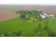 Aerial of picturesque property at 6012 S 625 W, Pendleton, IN 46064