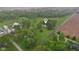 Stunning aerial view of a rural property featuring a charming house and lush green landscape at 6012 S 625 W, Pendleton, IN 46064