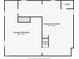 Basement Floor Plan showing layout including finished and unfinished basement and stairs at 6430 E Southport Rd, Indianapolis, IN 46237