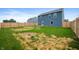 Spacious backyard enclosed by a wooden fence, offering ample space and privacy at 7918 Wolfgang Pl, Indianapolis, IN 46239
